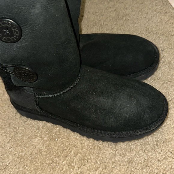 Bailey Suede Button Triplet Tall Boots - Picture 7 of 8